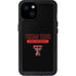 Texas Tech University TT Red Raiders iPhone 15 Plus Waterproof Case